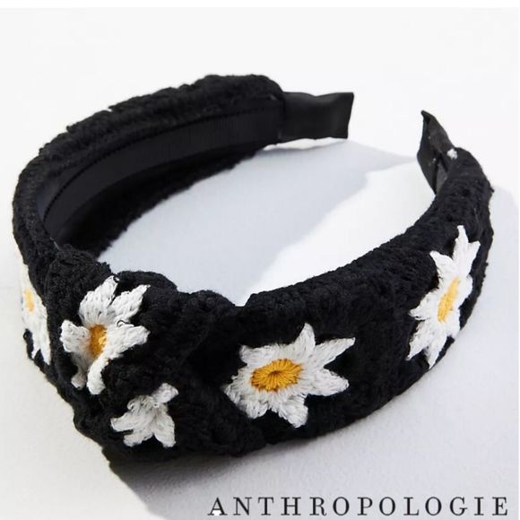 Anthropologie Other - Anthropologie Daisy Crochet Headband